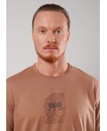 CLE Футболка муж. 562640/17кд_п, св.коричневый
