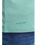 CLE фуфайка муж. 600309/1гн, зелёный/белый