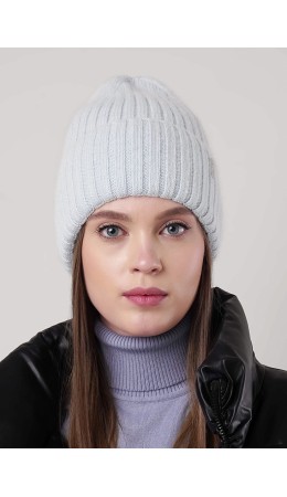 CLE Шапка 454419паш флис, св.голубой