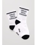 CLE Носки дет.С1650 24 школа хл+эл, белый
