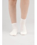 CLE Носки дет.С1659 20-22,22 школа хл+эл, белый