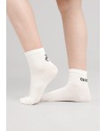 CLE Носки дет.С1660 16-18,18-20 школа хл+эл, белый