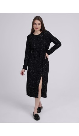 CLE Платье жен. 346584эфн, чёрный/белый