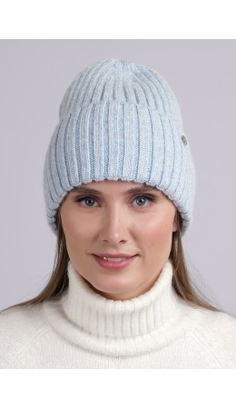 CLE Шапка 444151паш флис, св.голубой