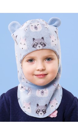 CLE Шапка дет.881914ха, розовый/голубой