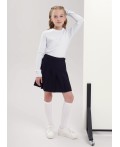 CLE Фуфайка дев. 906648шл школа, св.голубой