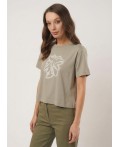 CLE Футболка жен. 266710кк_п, оливковый