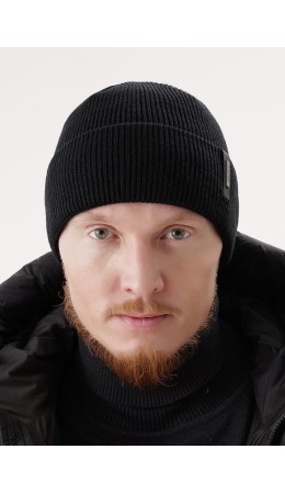 CLE Шапка 454481аш флис, чёрный