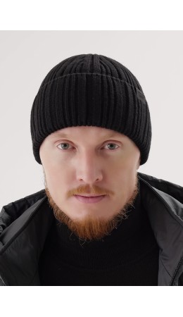 CLE Шапка 454490аш флис, чёрный