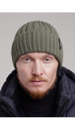 CLE Шапка 454531ап флис, хаки