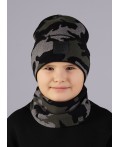 CLE Шапка дет. 544056вн, т.серый/синий