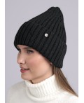 CLE Шапка 444151паш флис, чёрный