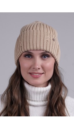 CLE Шапка 444208ха, бежевый