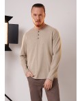 CLE Джемпер муж. 462771/07ктд, бежевый/св.коричневый