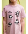 CLE Пижама дев. 909495кд_п, розовый/чёрный
