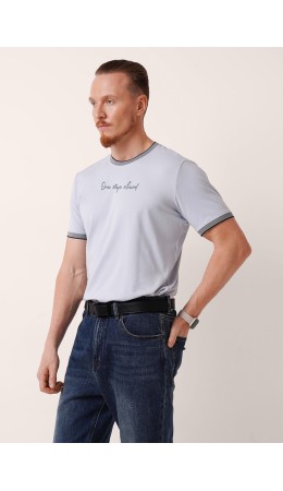 CLE Футболка муж. 462744/09гг_п, св.серый