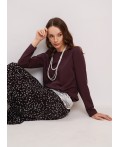 CLE Фуфайка жен. 367316кэ, т.коричневый