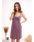 CLE LS16-1244/3 Сорочка ночн. жен. Коттедж, сливовый