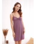 CLE LS16-1244/3 Сорочка ночн. жен. Коттедж, сливовый