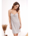 CLE LS16-1244/3 Сорочка ночн. жен. Коттедж, св.серый