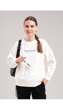 CLE LSW16-1241 Джемпер жен. Аура, молочный