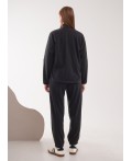 CLE LJ16-103 Куртка жен. Флис ОЗ26, чёрный