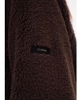 CLE LJ16-103/3 Куртка жен. Флис ОЗ26, т.коричневый