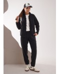 CLE LTR16-103 Брюки жен. Флис ОЗ26, чёрный