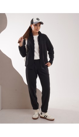 CLE LTR16-103 Брюки жен. Флис ОЗ26, чёрный