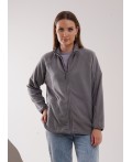CLE LJ16-103/1 Куртка жен. Флис ОЗ26, серый