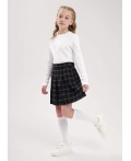 CLE Фуфайка дев. 906648шл школа, молочный