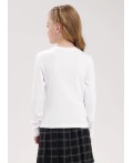 CLE Фуфайка дев. 906648шл школа, молочный