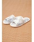 CLE SW16-1248O Пантолеты жен. домаш. Эстель, св.голубой/св.бежевый