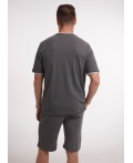 CLE футболка муж. 562556/18шан, чёрный/серый