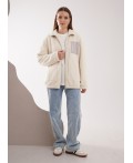 CLE LJ16-103/2 Куртка жен. Флис ОЗ26, св.бежевый