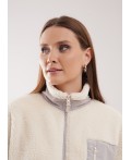CLE LJ16-103/2 Куртка жен. Флис ОЗ26, св.бежевый