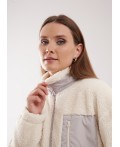 CLE LJ16-103/2 Куртка жен. Флис ОЗ26, св.бежевый