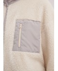 CLE LJ16-103/2 Куртка жен. Флис ОЗ26, св.бежевый