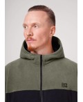 CLE Куртка муж. 462761/02л, т.хаки/чёрный