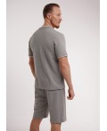 CLE футболка муж. 562556/18шан, св.бежевый/т.коричневый