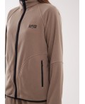CLE LJ16-103 Куртка жен. Флис ОЗ26, кофейный