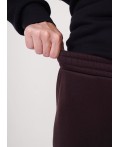 CLE LTR16-106 Брюки жен. Футер тёплый ОЗ26, т.коричневый