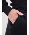 CLE LTR16-106 Брюки жен. Футер тёплый ОЗ26, чёрный