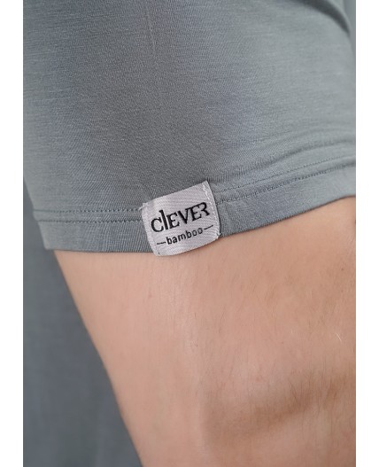 CLE MF608810 Фуфайка муж бам, св.зелёный