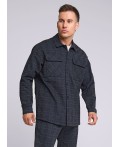 CLE Куртка муж. 432232/04адн, чёрный/джинсовый