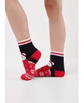 CLE Носки дет.С4650П 24 НГ плюш, красный