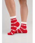 CLE Носки дет.С4659 24 НГ хл+эл, красный
