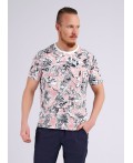 CLE Футболка муж. 542371/24кдн maxi(макси), коралловый/т.синий