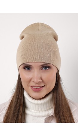 CLE Шапка 554377ха, бежевый