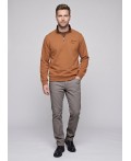 CLE Джемпер муж. 462790/18рс, меланж коричневый